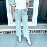 Island Envy Jeans - Seafoam