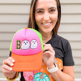 Neon Boo Kids Trucker Hat