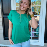 All Day Top - Kelly Green