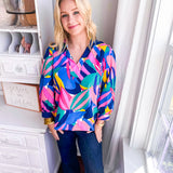 Charlee Top Bombshells Blooms - Purple