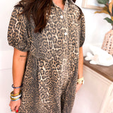 What A Wild Night Dress - Brown