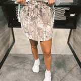 BIRDIE | Active Skort - Dark Camo