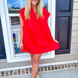 Take Me There Dress - Red