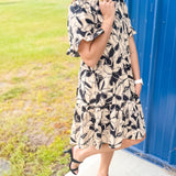 Colors In The Fall Dress - Taupe