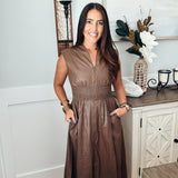Always Try Midi Dress - Mocha