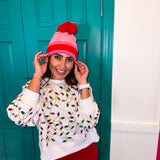 Olivia Beanie - Pink - Final Sale