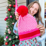 Olivia Beanie - Pink - Final Sale
