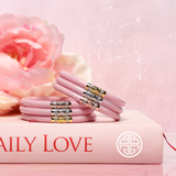 BuDhaGirl Three Kings Pink All Weather Bangles *Final Sale*