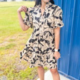 Colors In The Fall Dress - Taupe