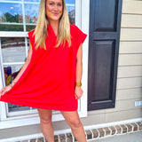 Take Me There Dress - Red