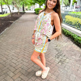Sweet Pea Border Print Set