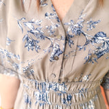 Fall Foliage Midi Dress