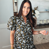 Wait To Go Midi Dress - Navy