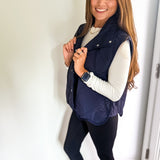 High Hopes Vest - Navy