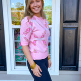 Killin' Time Sweater - Pink