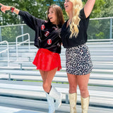 Jess Skort- Leopard