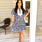 What A Day Dress - Navy