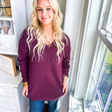 Easier Than Ever Sweater - Fig