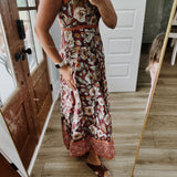 Better Me For You Midi Dress - Burgundy