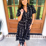 Bowtiful Charm Dress- Black