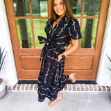 Bowtiful Charm Dress- Black
