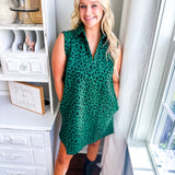 Wild For You Mini Dress- Forest