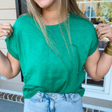 All Day Top - Kelly Green