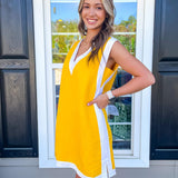 Emily Shift Dress - Sunshine