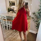 Gracie Dress - Red