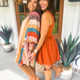 Floral Finds Mini Dress - Multi