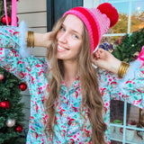 Olivia Beanie - Pink - Final Sale