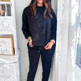 Mary Square | Cora Set - Black