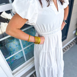 True To You Dress- White