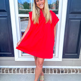 Take Me There Dress - Red