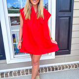 Take Me There Dress - Red