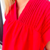 Take Me There Dress - Red
