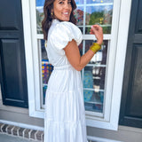 True To You Dress- White