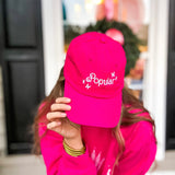 Popular Hat - Hot Pink