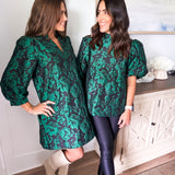 Enchanted Garden Dress - Green