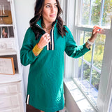 Evelyn Dress - Pine