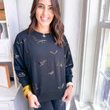 Millie Sweatshirt- Bats