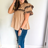 Can't Be Tamed Top- Camel