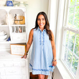 A For Sure Dress - Chambray