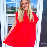 Take Me There Dress - Red