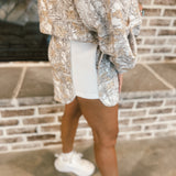 Simply Southern | White Camo Short
