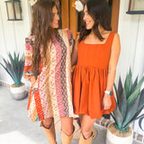 Floral Finds Mini Dress - Multi