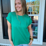 All Day Top - Kelly Green