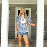 Love At Sea Top - Chambray