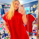Take Me There Dress - Red