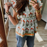 The Way You Found Me Top - Orange